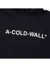 Logo Men's Hoodie ACWMW083 BLACK - A-COLD-WALL - BALAAN 6