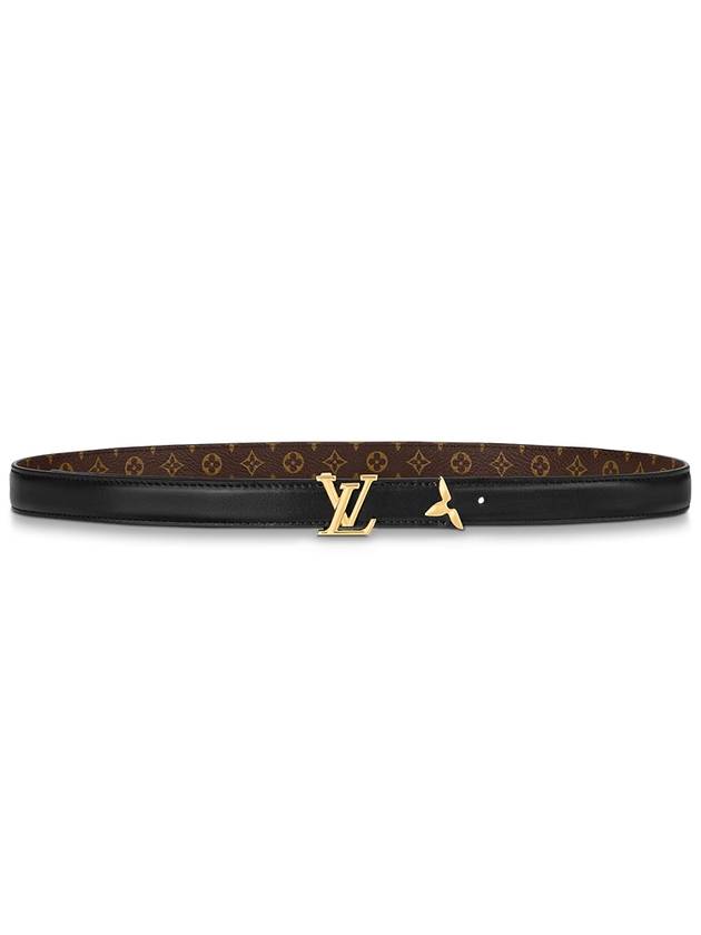 Pretty LV 20MM Reversible Leather Belt Black Brown - LOUIS VUITTON - BALAAN 2