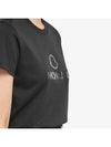 8C00006 809CR 999 Black Women Short Sleeve - MONCLER - BALAAN 3