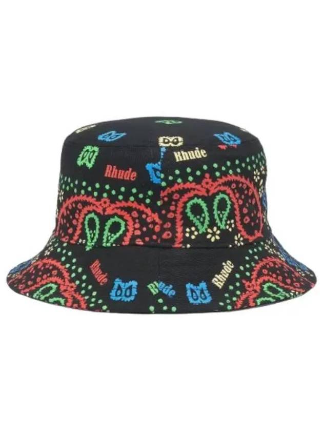 Bandana Bucket Hat Black - RHUDE - BALAAN 1