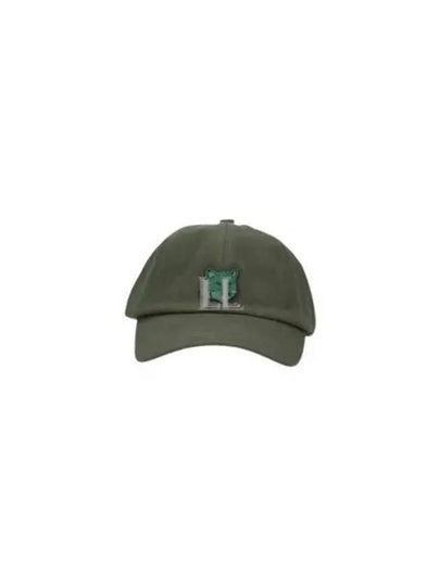 Fox Head Embroidered Logo Ball Cap Ranger Green - MAISON KITSUNE - BALAAN 2