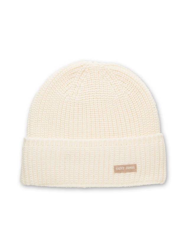 Canot Soft Wool Beanie Ivory - SAINT JAMES - BALAAN 1