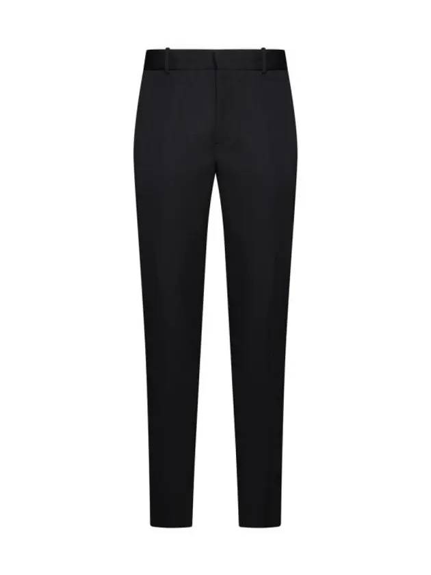 Men's Tailored Cigarette Straight Pants Black - ALEXANDER MCQUEEN - BALAAN 1