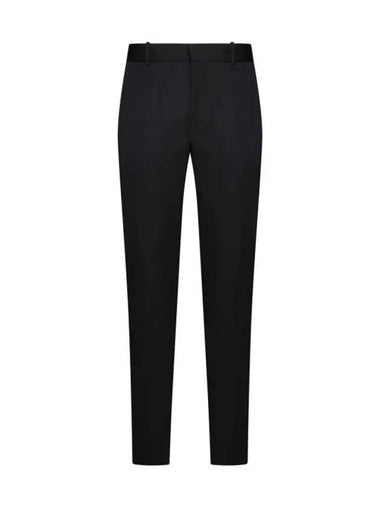 Men's Tailored Cigarette Straight Pants Black - ALEXANDER MCQUEEN - BALAAN 1