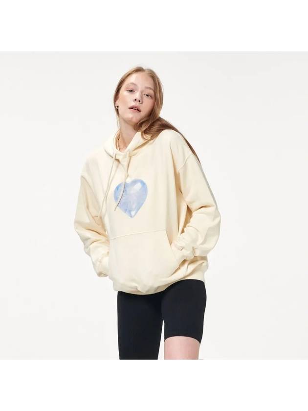 HEART GEMSTONE HOODIE CREAM - ASCENTCITY - BALAAN 2