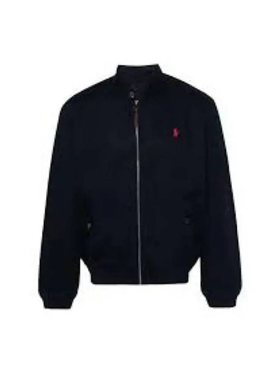 Embroidered Pony Logo Zip Up Jacket Navy - POLO RALPH LAUREN - BALAAN 2