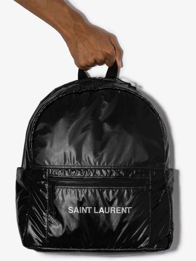 Nuxx Backpack In Nylon Backpack Black - SAINT LAURENT - BALAAN 3