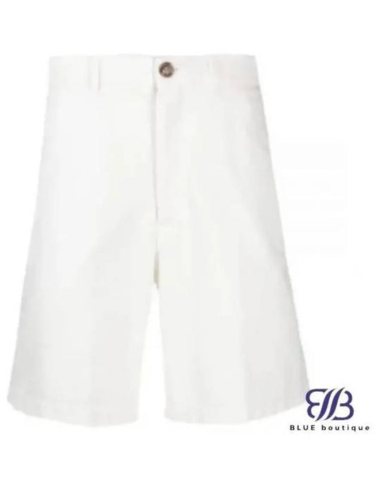 Cotton Shorts White - BRUNELLO CUCINELLI - BALAAN 2