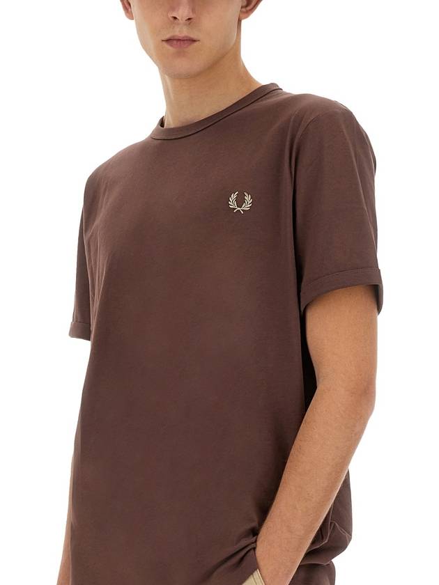 T-SHIRT WITH LOGO - FRED PERRY - BALAAN 4