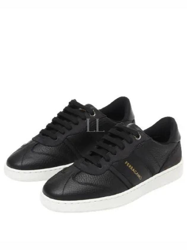 030418 766118 Logo low-top sneakers - SALVATORE FERRAGAMO - BALAAN 2