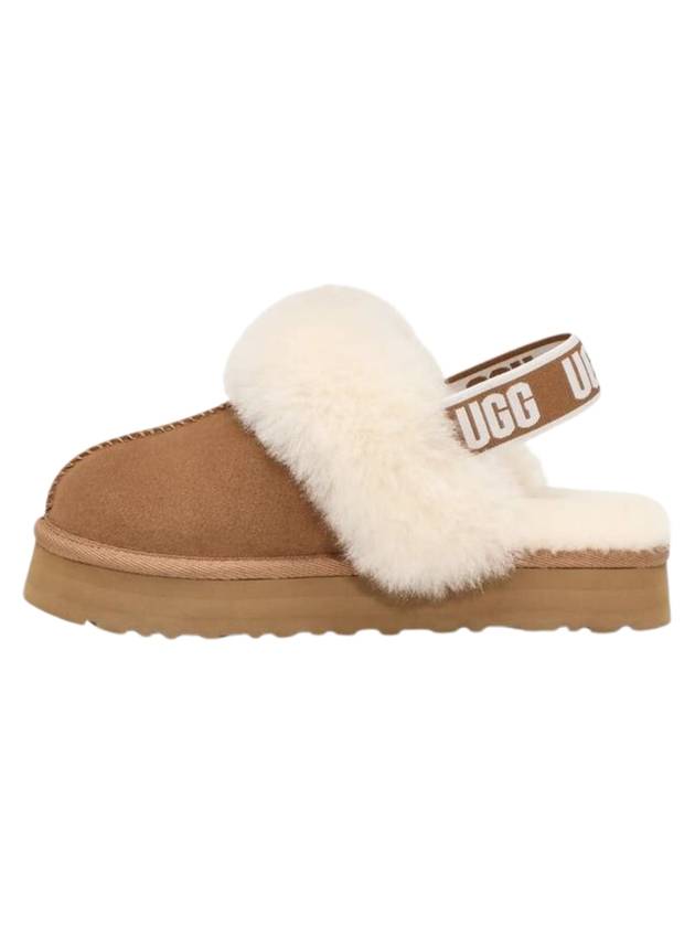 Kids Funkette Banding Platform Sandal Slippers Chestnut - UGG - BALAAN 1