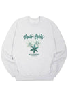 Sweet Flower Evergreen Sweatshirt Melange Gray - MONSTER REPUBLIC - BALAAN 1