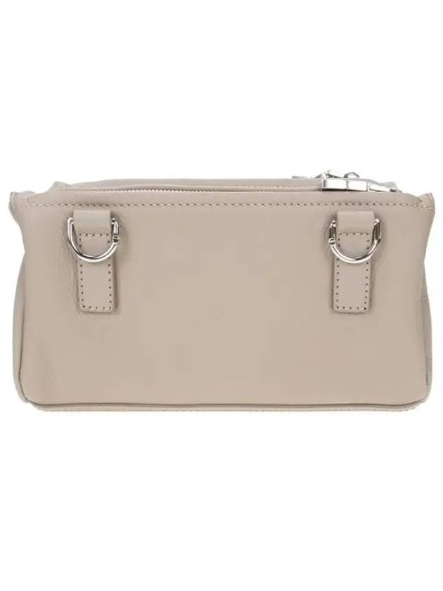 Pandora leather cross bag beige - GIVENCHY - BALAAN.