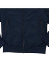 Logo Patch Hooded Sports Jacket Navy - CP COMPANY - BALAAN 8