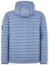 Loom Woven Chambers R-Nylon Down-TC Packable Jacket Light Blue - STONE ISLAND - BALAAN 4