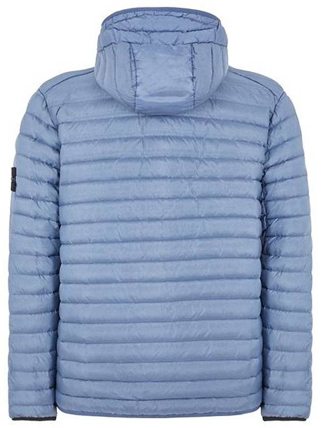 Loom Woven Chambers R-Nylon Down-TC Packable Jacket Light Blue - STONE ISLAND - BALAAN 4