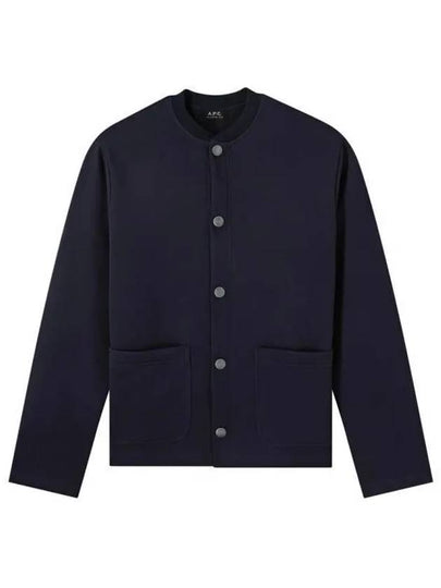 Men's Stevie Cardigan Dark Navy - A.P.C. - BALAAN 2