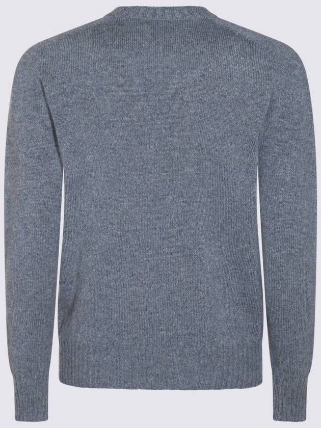 Malo Light Blue Wool Knitwear - MALO - BALAAN 2