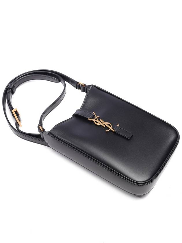 Monogram Logo Metai Phone Cross Bag Black - SAINT LAURENT - BALAAN 6