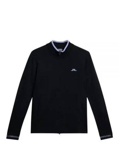 Almaida Full Zip Knit Top Black - J.LINDEBERG - BALAAN 2