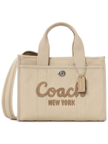 Cargo 26 Women Tote Bag CP164 LH DARK NATURAL - COACH - BALAAN 1