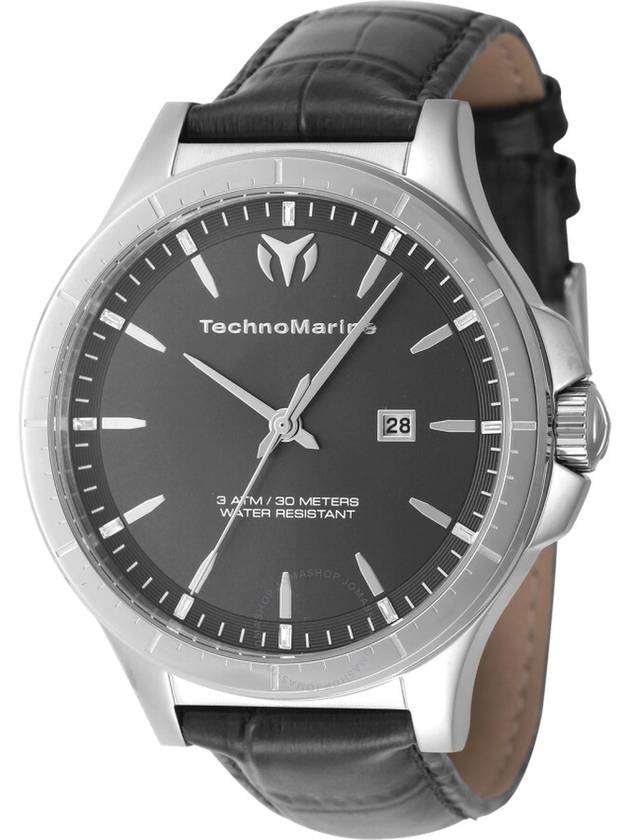 Technomarine MoonSun Date Quartz Charcoal Dial Men's Watch TM-822011 - TECHNOMARINE - BALAAN 1