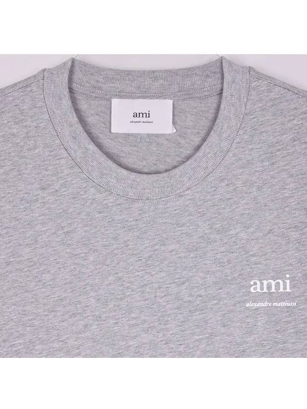 Alexandre Mattiussi Short Sleeve T-Shirt Grey - AMI - BALAAN 5