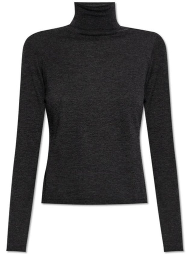 Max Mara Turtleneck 'Adda', Women's, Grey - MAX MARA - BALAAN 1