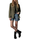 Tackle logo patch field jacket WWSH00009 - ZADIG & VOLTAIRE - BALAAN 5