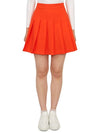 Adina Pleated Skirt Tangerine Tango - J.LINDEBERG - BALAAN 2