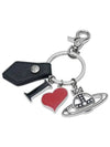 Polly I Love ORB Charm Key Holder Black - VIVIENNE WESTWOOD - BALAAN 4