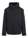 Traversier Hooded Jacket Black - MONCLER - BALAAN 2