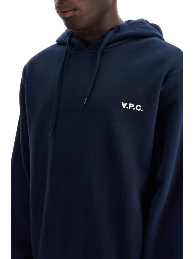 Boxy Petit VPC Hoodie Navy - A.P.C. - BALAAN 5