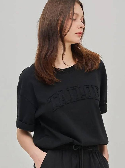 NVL patch t-shirt black - TAILOR STUDIO - BALAAN 1