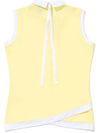 Color combination point sleeveless LYELLOW - 20THHOLE - BALAAN 2