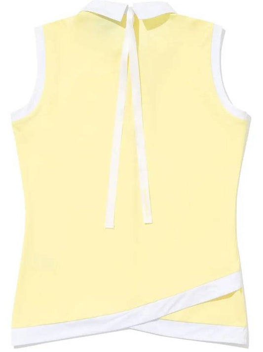 Color combination point sleeveless LYELLOW - 20THHOLE - BALAAN 2