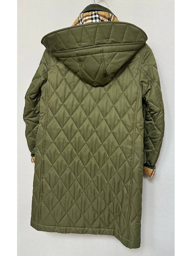 Dereham quilted long jacket 77 - BURBERRY - BALAAN 5