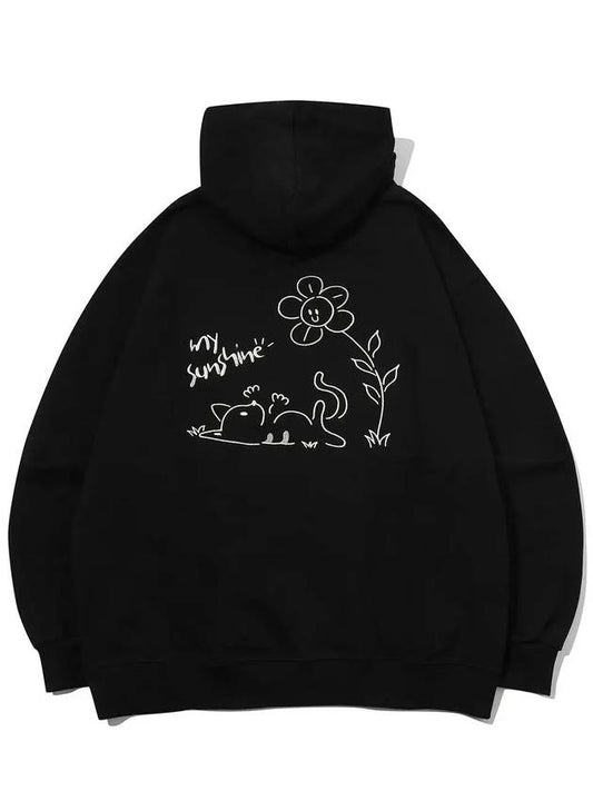 My Sunshine Embroidered Hoodie Black - CPGN STUDIO - BALAAN 1