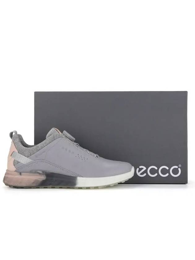 S Three Boa Fit Gore-Tex Golf Spikeless Grey - ECCO - BALAAN 5