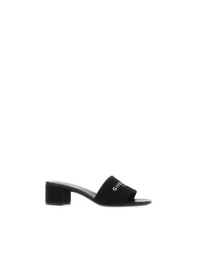 4G Canvas Mule Heel Black - GIVENCHY - BALAAN 3