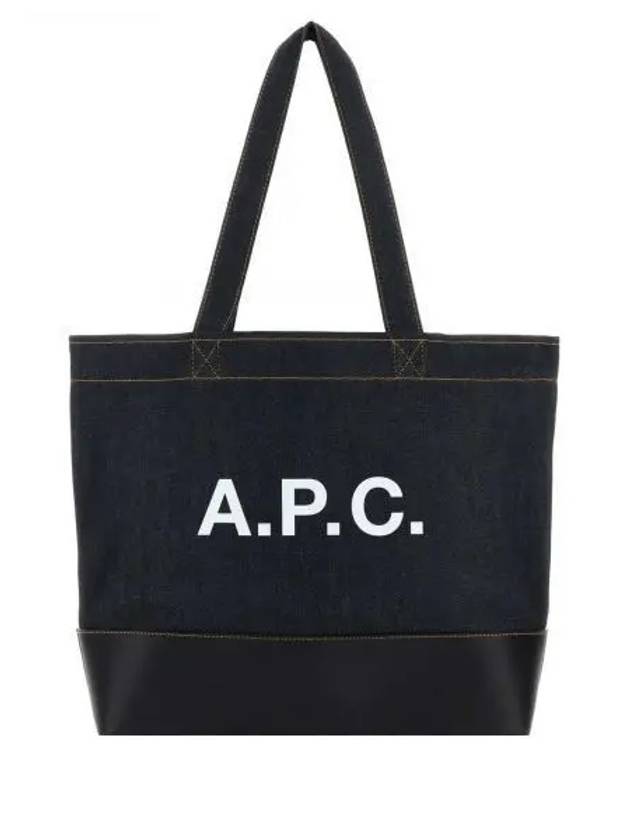 Axel Denim Tote Bag Navy - A.P.C. - BALAAN 2