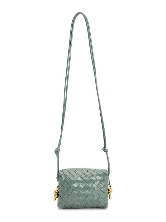 Intrecciato Loop Camera Mini Shoulder Bag Aloe - BOTTEGA VENETA - BALAAN 7