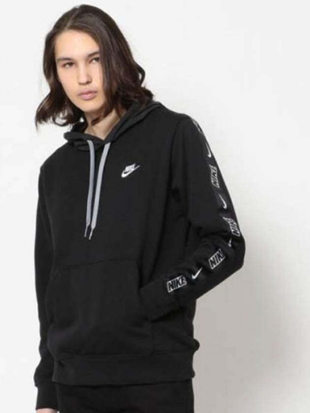 Sideline French Terry Hoodie Black - NIKE - BALAAN 2