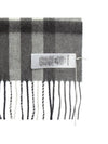 Giant Check Cashmere Scarf Grey - BURBERRY - BALAAN 4