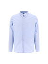 Men's Chemise GreGG Long Sleeve Shirt Light Blue - A.P.C. - BALAAN 1
