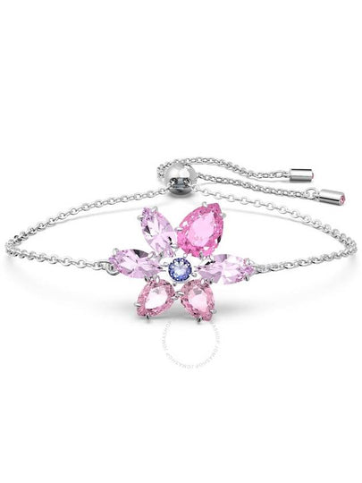 Gema Flower Bracelet Pink - SWAROVSKI - BALAAN 2