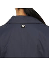 Sacco Pocket Button Polyamide Padding Navy - MAX MARA - BALAAN 9