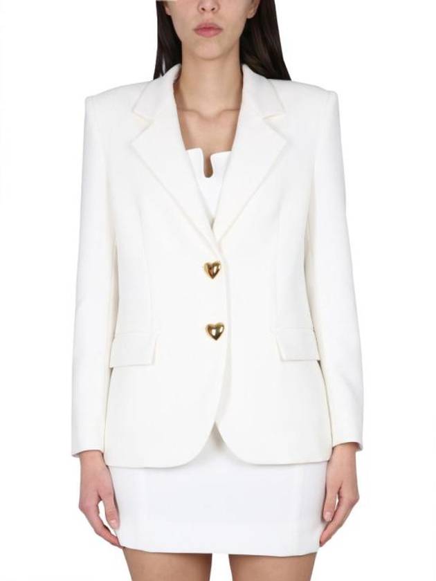 Outerwear 05320424 0001 WHITE - MOSCHINO - BALAAN 1