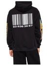 Back To The Future Print Hoodie Black - VETEMENTS - BALAAN 4