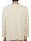 Men's OrGANNIc Cotton Knit Top Ivory - ANDERSEN-ANDERSEN - BALAAN 5